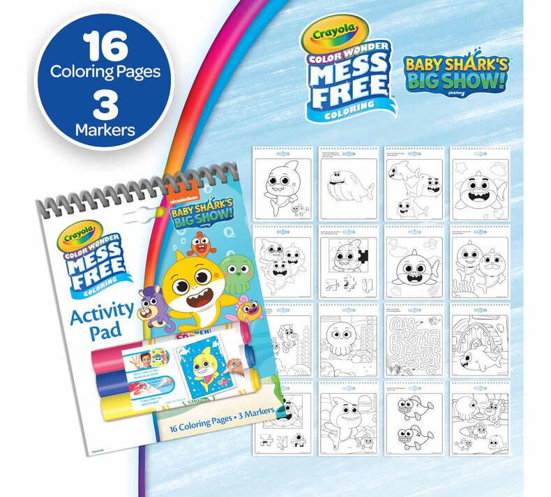 Color Wonder Art Kit, Mess Free Coloring Gift, Crayola.com