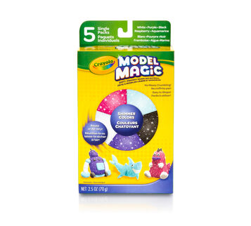Crayola Model Magic Craft Pack, 6 Colors, PK3 232407