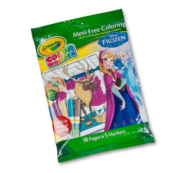 color wonder disney frozen crayola