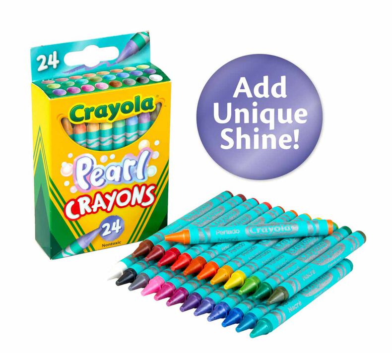 Crayola Wax Coloured Crayons - 24 Pack. Home, School, Arts & Crafts,  Pictures.
