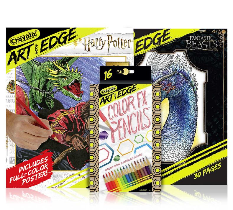 Harry Potter & Fantastic Beasts Coloring Set