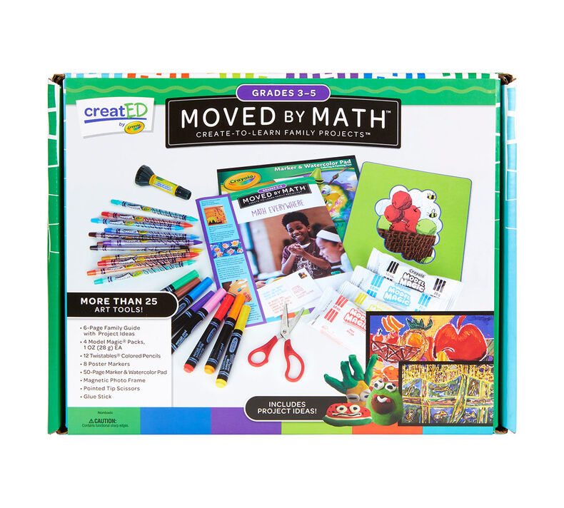 creatED Create-to-Learn Math Learning Games Kit, Grades 3-5