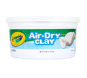 White Air Dry Clay, 2.5 lb Resealable Bucket Front View of Bucket