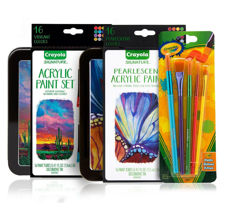 Signature Acrylic Painting Supplies Set