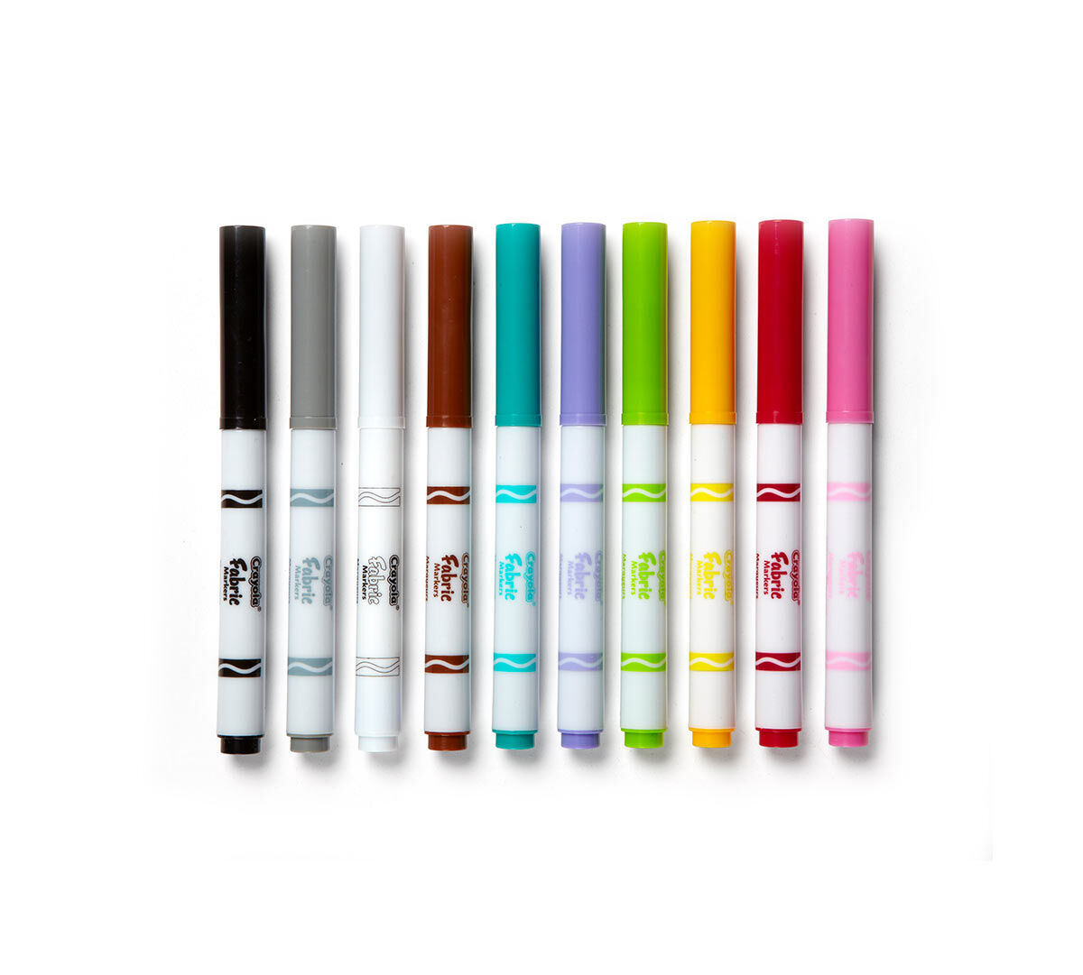 White markers top