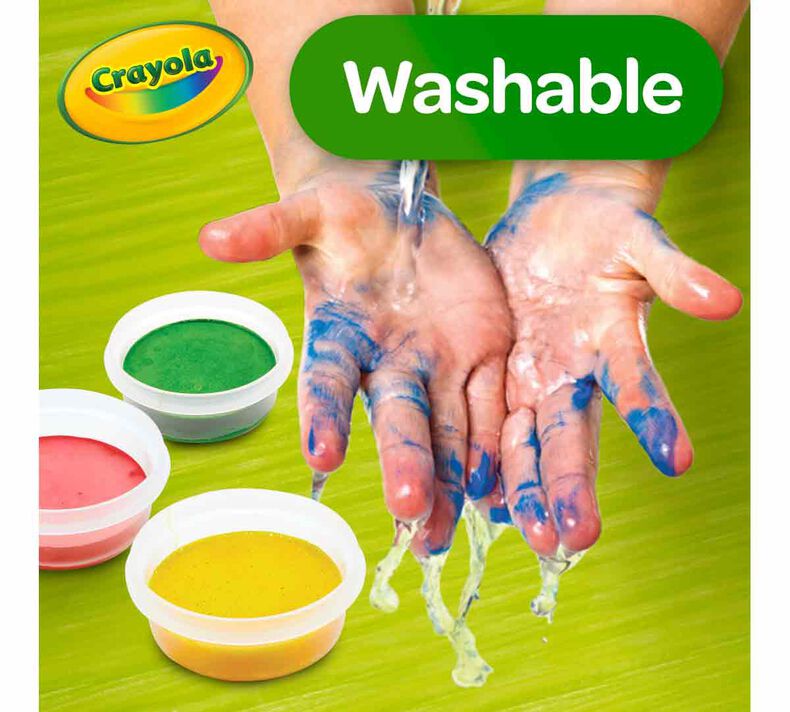 Crayola Spill Proof Washable Paint Kit I The Montessori Room
