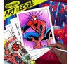 Spiderman Beyond Amazing Art with Edge, Adult Coloring book hand coloring in Spiderman