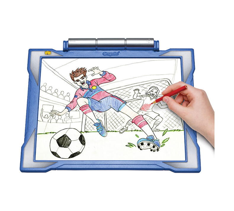 Crayola Light-Up Tracing Pad - Blue, Coloring Board for