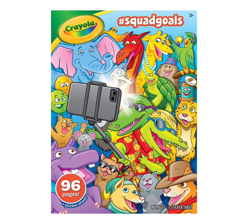#SquadGoals Coloring Book
