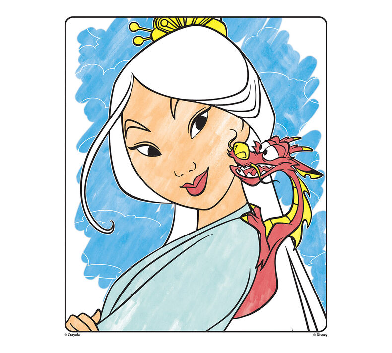 Color Wonder Mess Free Coloring Pad & Markers, Disney Princess