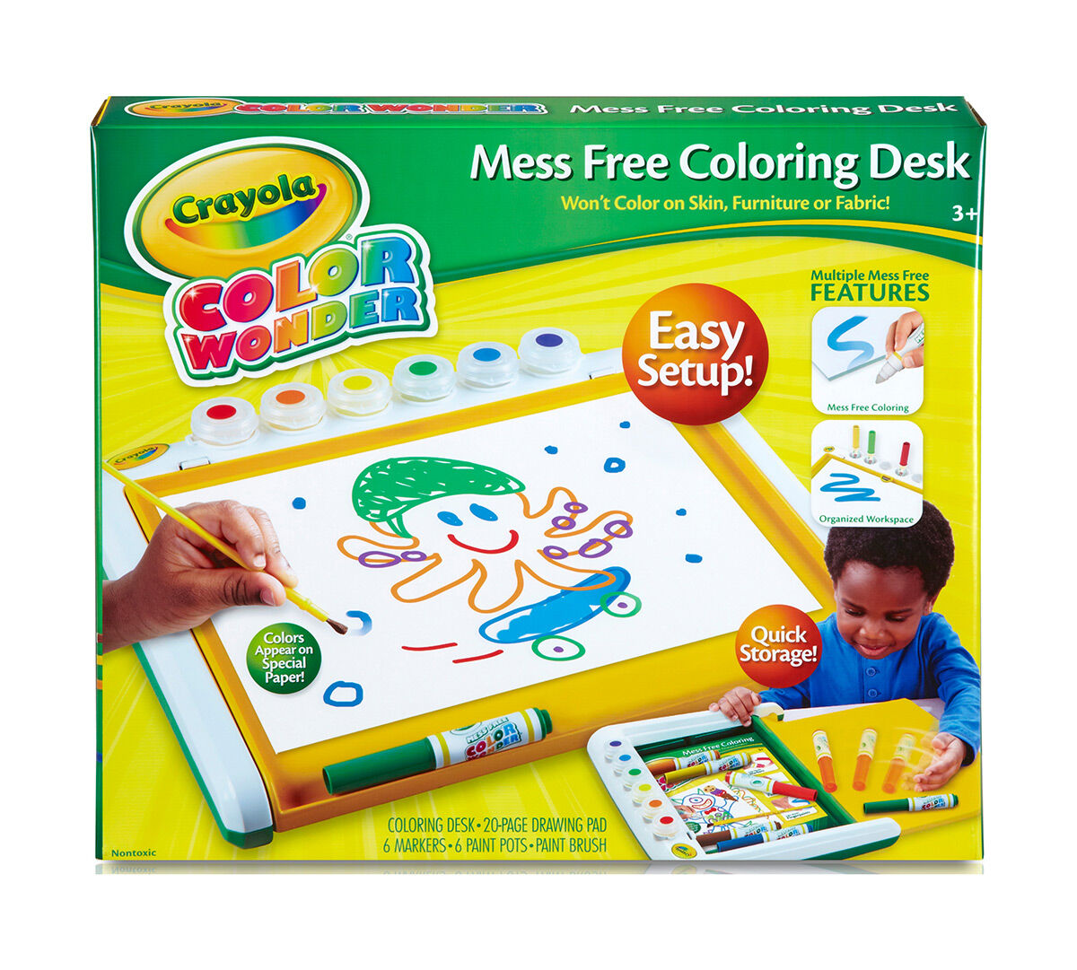Color Wonder Mess Free Art Desk Crayola Color Wonder Mess Free Art Desk