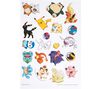 Pokemon Coloring & sticker book, 96 pages, sticker sheet.