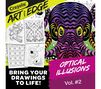 Art with Edge, Optical Illusions Coloring Pages volume 2. Bring your drawings to life!