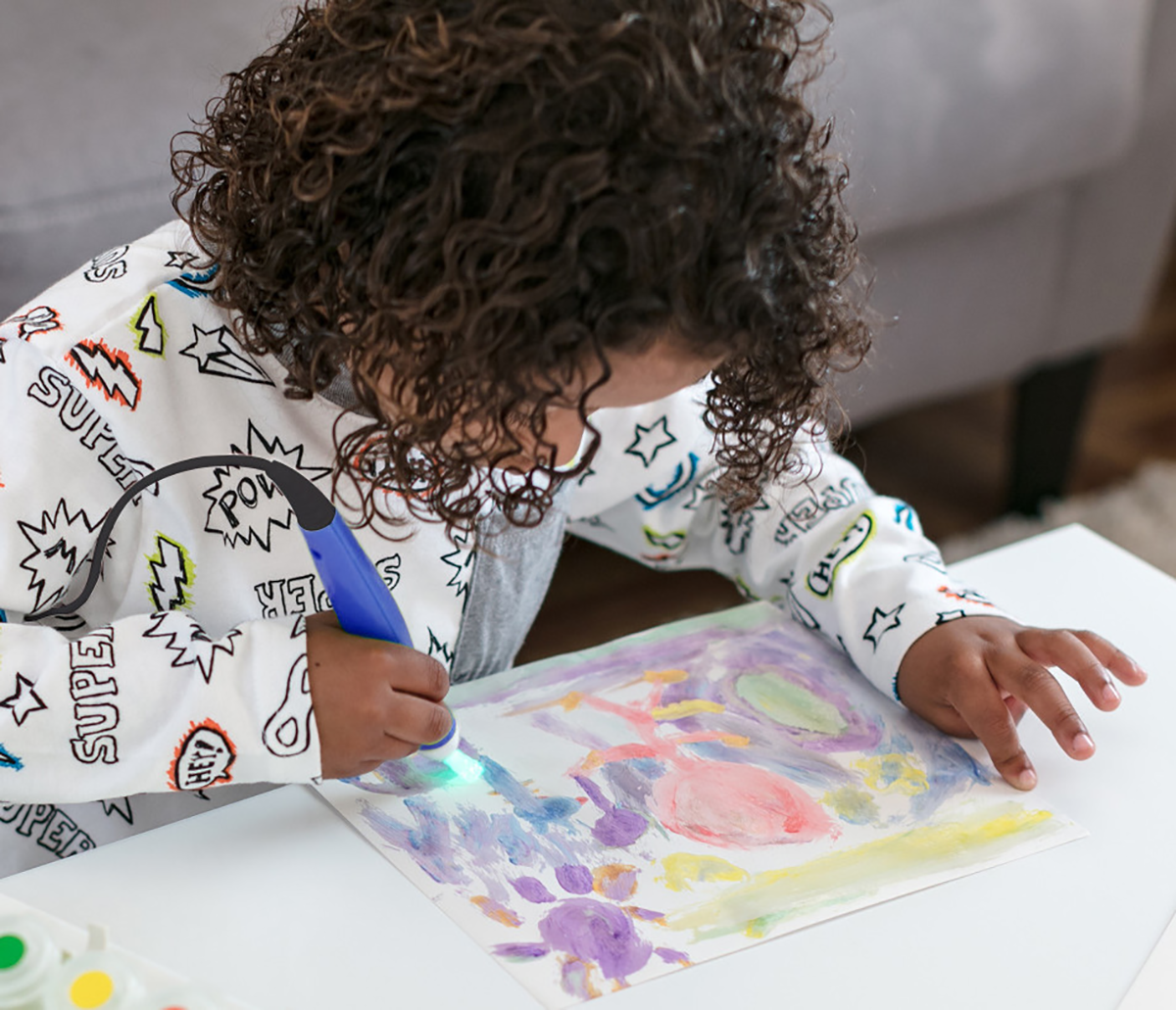 Crayola Color Wonder Magic Light Brush Mess Free Art Activity 6 Paint Colors 18 Sheets Of Color Wonder Paper Crayola