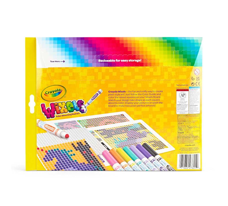 Wixels Pixel Art Craft - Unicorn Coloring Sheet
