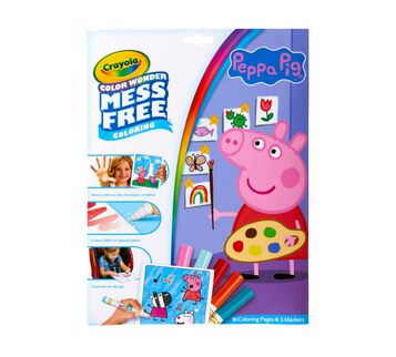 Color Wonder Mess Free Peppa-Pig Coloring Set front view