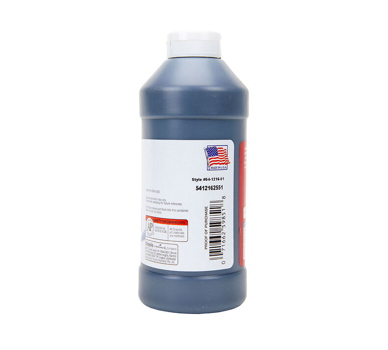 Premier Tempera Paint, Black, 16 oz Bottle Premier Tempera Paint, Black, 16 oz Bottle