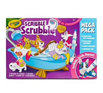 Crayola Scribble Scrubbie Pets Backyard Bungalow Set
