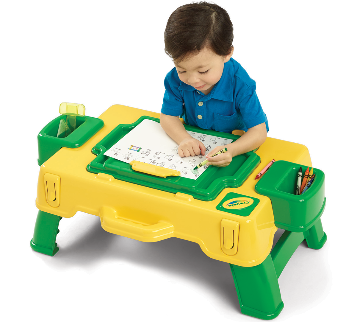 Crayola 2 in 1 Activity Table, 40 pcs Crayola