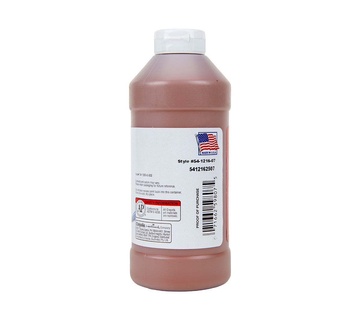 Amazon.com: Crayola 541216007 Premier Tempera Paint 16oz