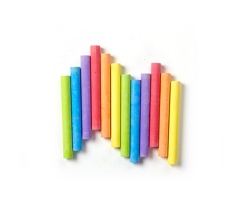 Multi-Colored Children's Chalk 12 ct.