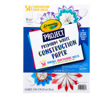 Crayola Project Giant Construction Paper, 48 Sheets 