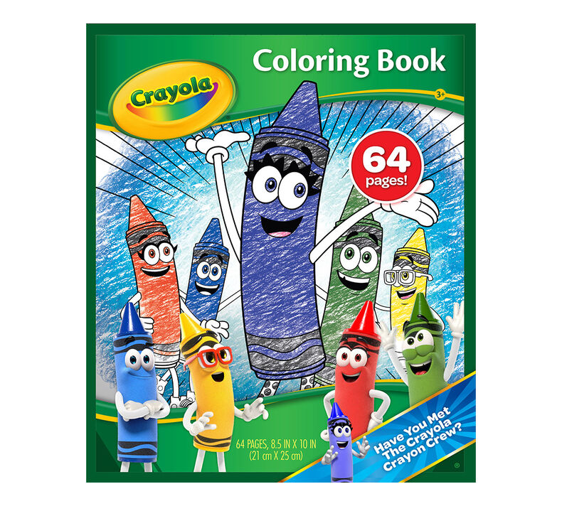 Crayon Crew Coloring Book