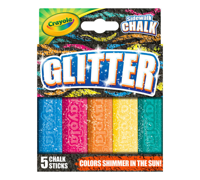 Special Effects Sidewalk Chalk - Glitter