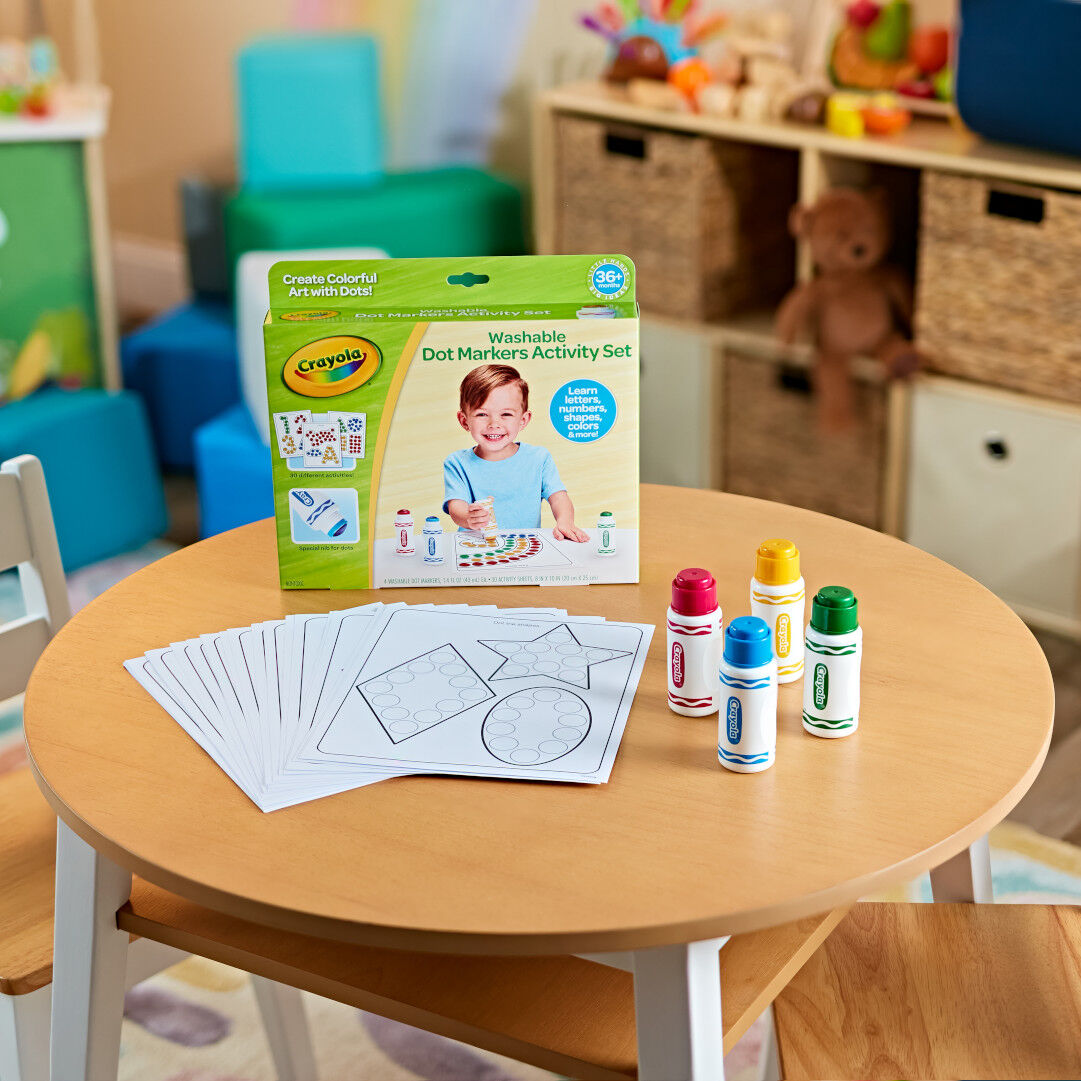 Washable Dot Markers Activity Set for Kids | Crayola