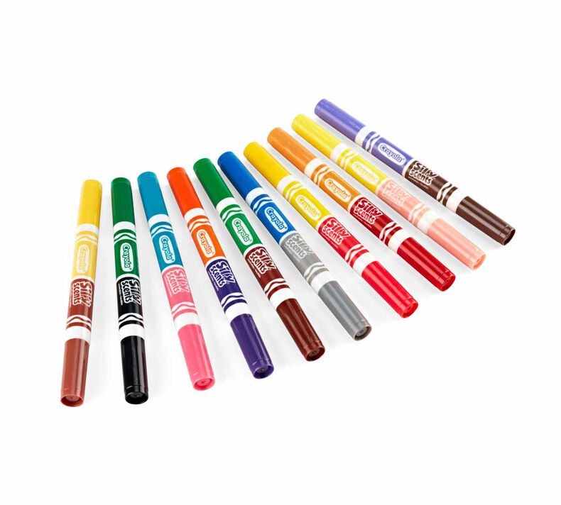 Crayola Silly Scents Double Doodlers - 10 count