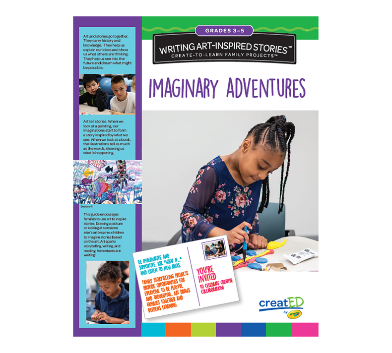 creatED Create-to-Learn Writing Project Kit, Grades 3-5