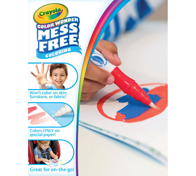 Crayola® Color Wonder Mess Free Paintbrush Pens & Paper