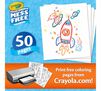 Crayola Color Wonder Mess Free Blank Coloring Pages, 50 count. Print free coloring pages from Crayola.com!
