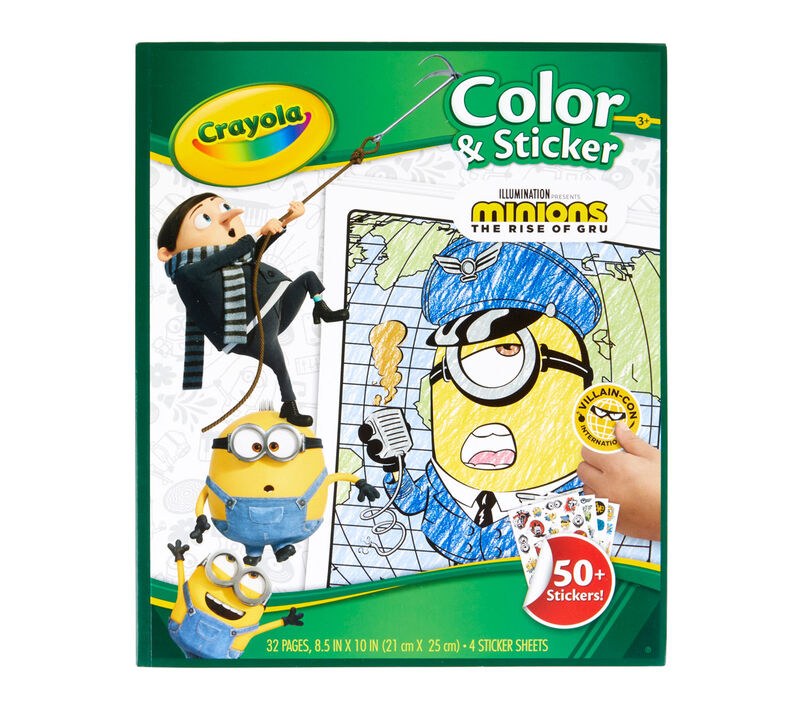 Minions 2 Color & Sticker Set