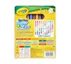 Washable Super Tips Markers, 120 count back view