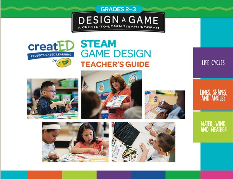 creatED® STEAM Design-a-Game for Classrooms for Grades 2-3
