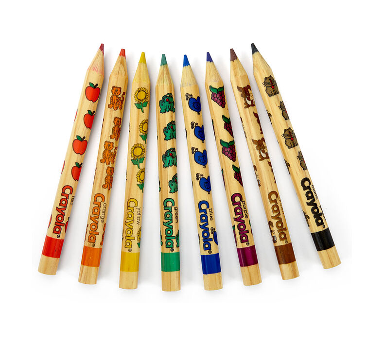 Crayola Write Start Color Pencils Set Of 8 Colors - Office Depot