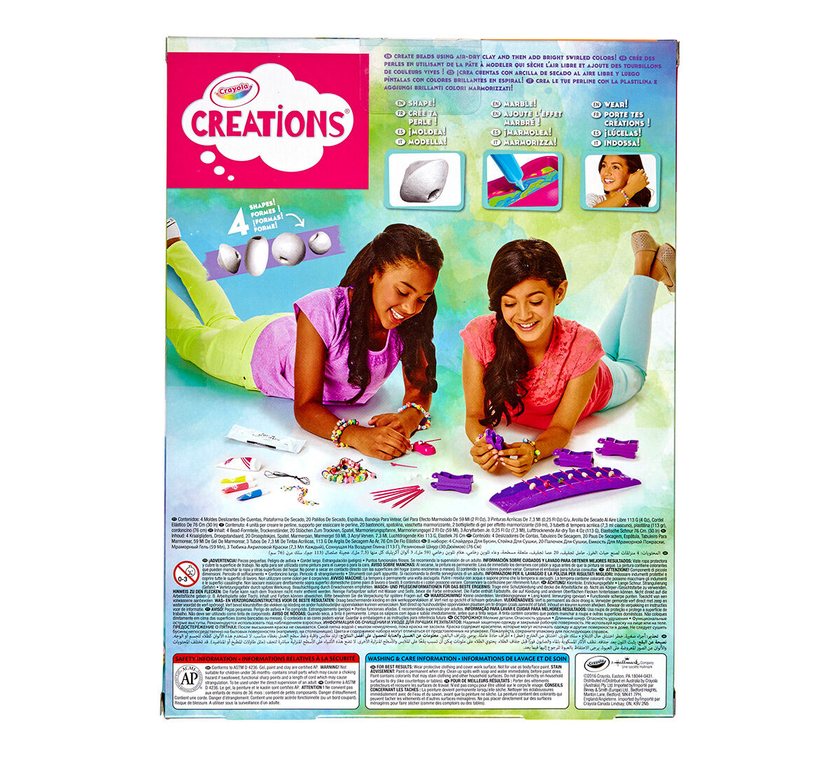 Crayola Creations Marbling It! Jewelry Kit Crayola