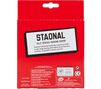 Crayola Red Staonal Crayons, 8 count, back view.