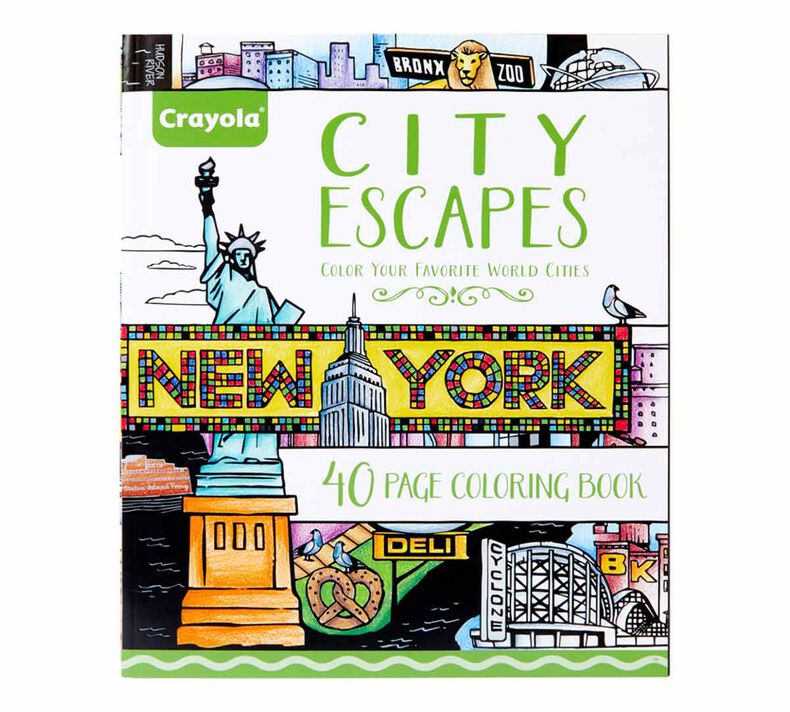 City Escapes Around the World Coloring Pages