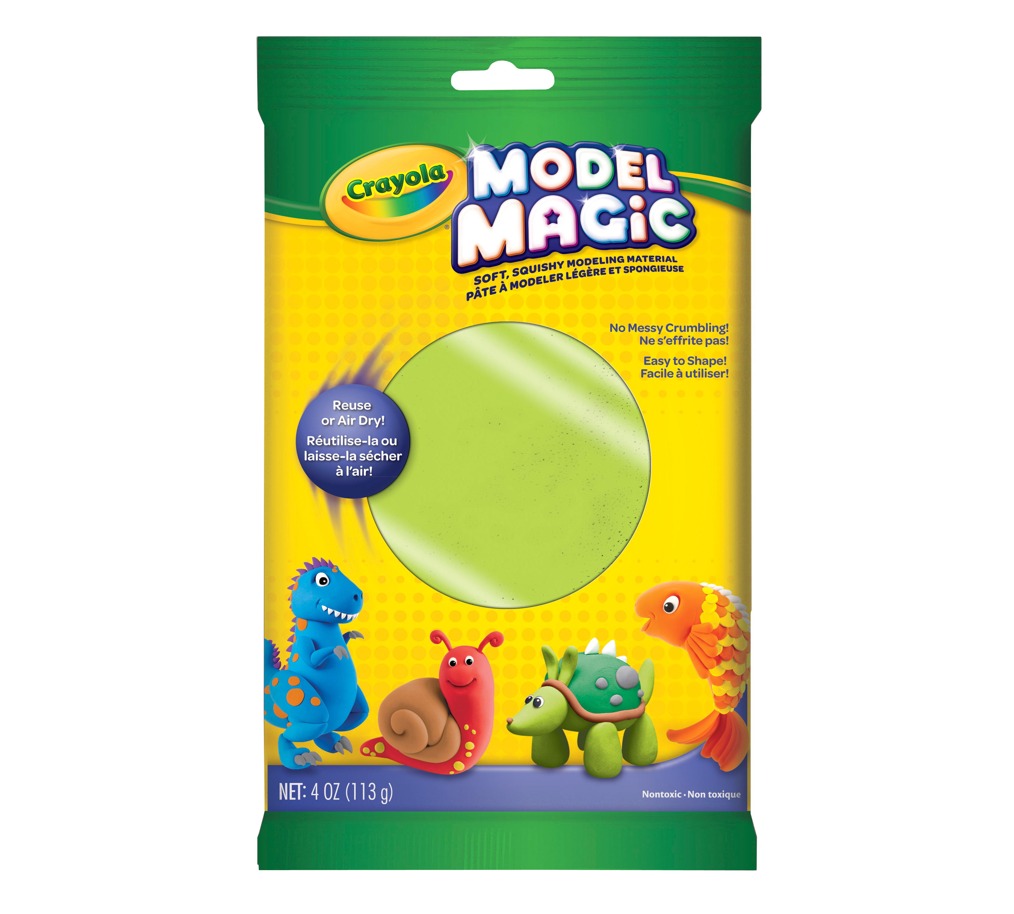 Model Magic 4 oz single packs - neon colors - Green | Crayola