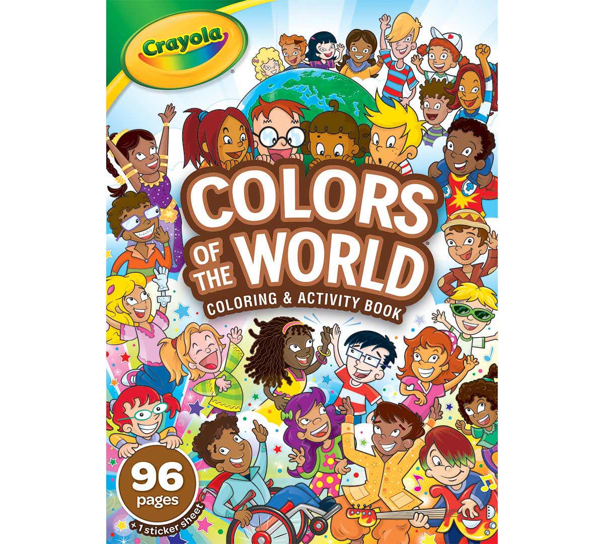 Colors of the World Coloring Book, 20 Pages   Crayola.com   Crayola