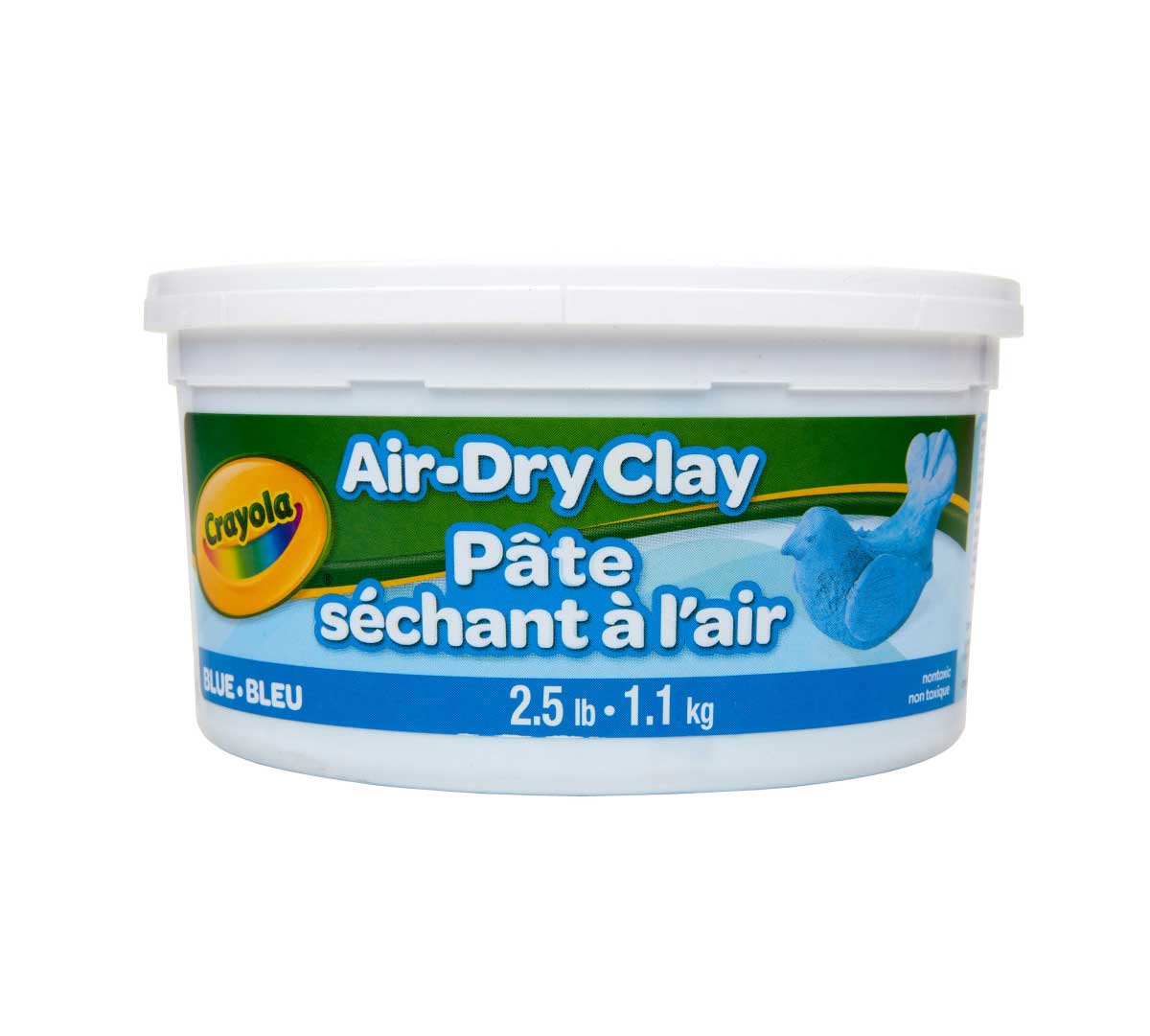 Crayola Air Dry Clay (5lb Bucket), Natural White Modeling Clay for Kids,  Sculpting Material, Craft Supplies for Classrooms [ Exclusive]