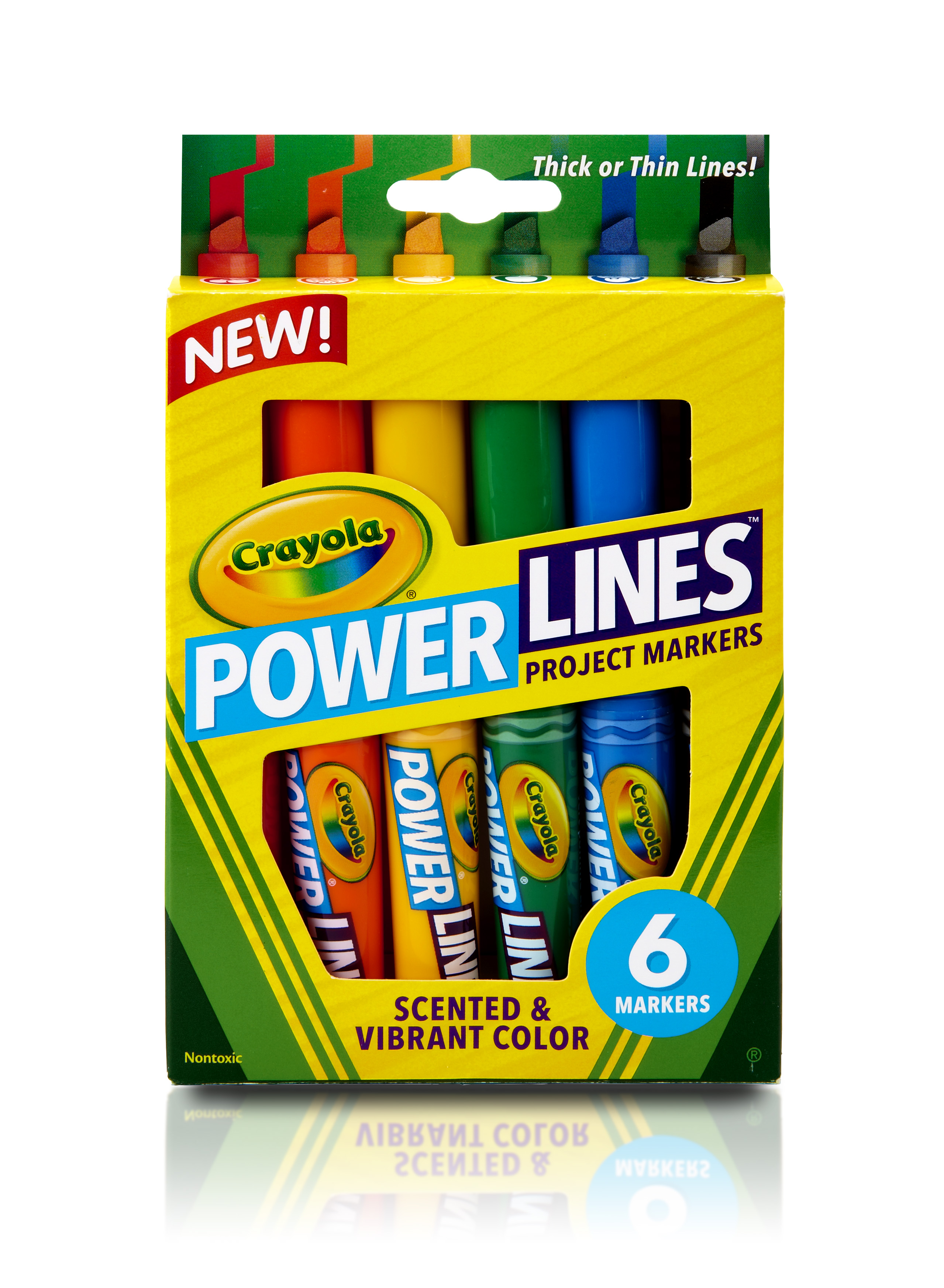 Download Power Lines Washable Project Markers with Scents, 6 Count ...