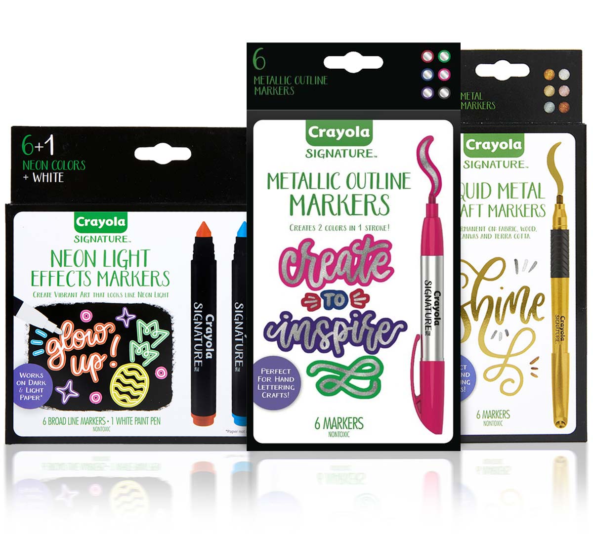3in1 Signature Marker Sets Crayola