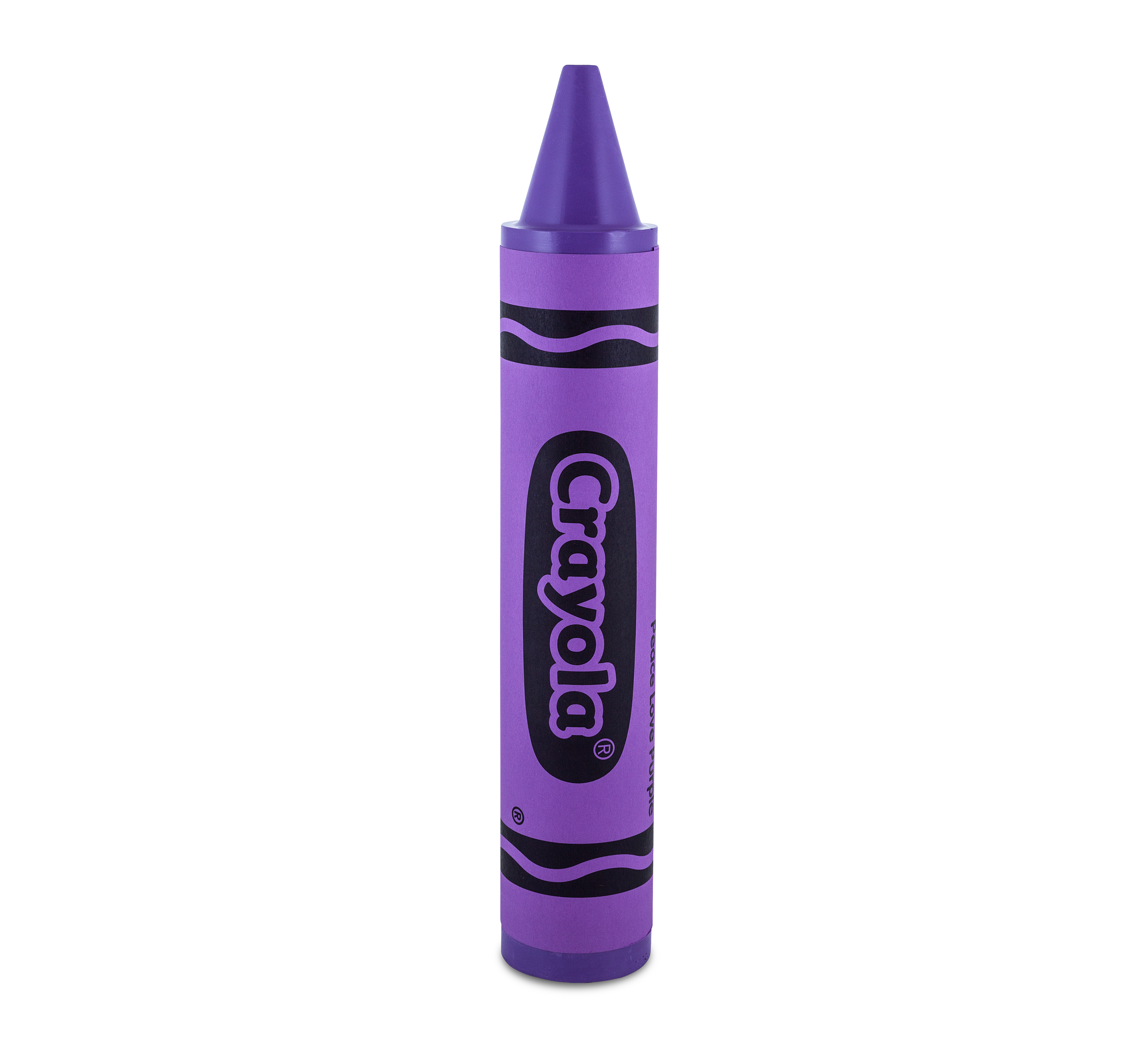 Giant Crayola Crayon - Peace Love Purple | Crayola