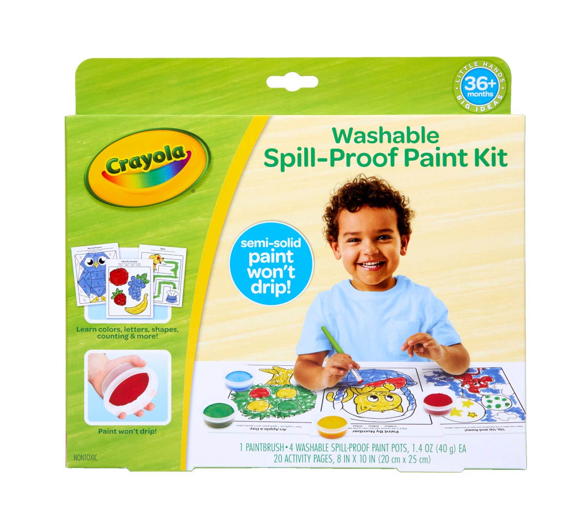  Crayola Washable Kids Paint, 6 Count, Kids At Home
