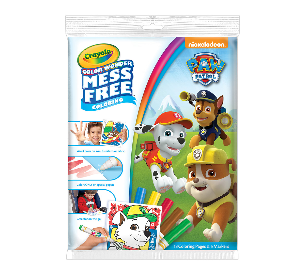 Download Color Wonder Coloring Pad and Markers, Paw Patrol | Crayola