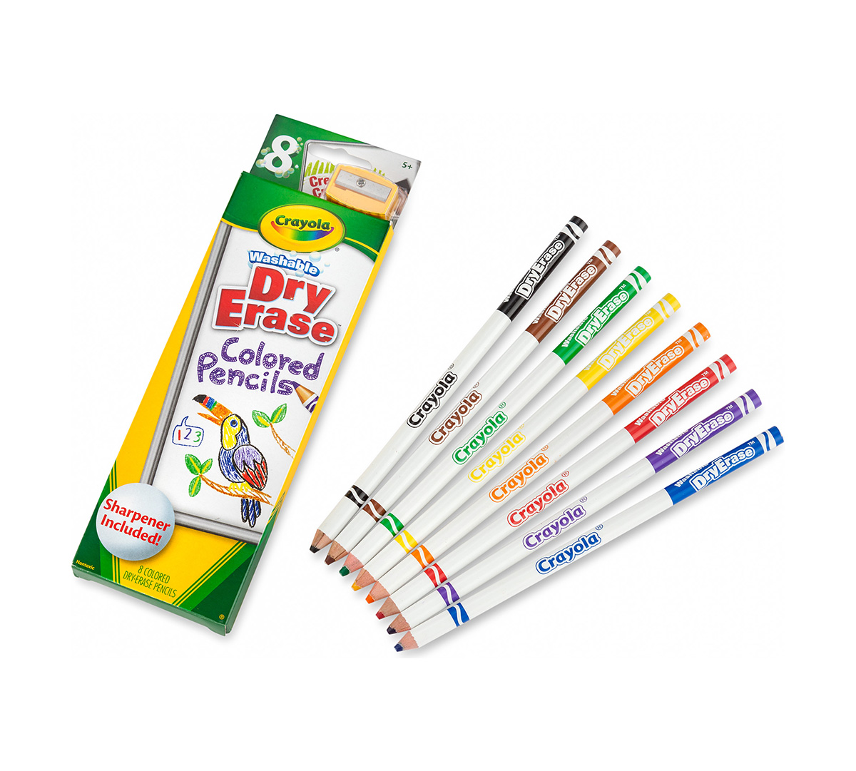 Download Washable Dry-Erase Colored Pencils | Crayola
