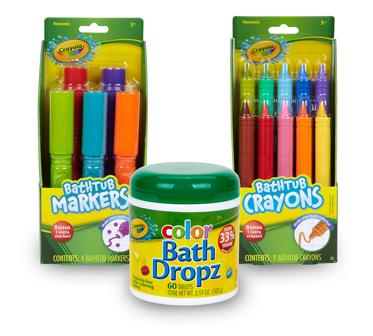 Bath Crayons Super Set Set of 24 Draw in The Tub Colors with Bathtub Mesh Bag 